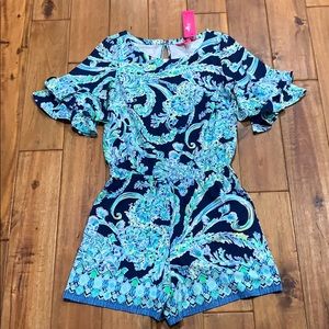 NWT Lilly Pulitzer Scuba Doo Romper